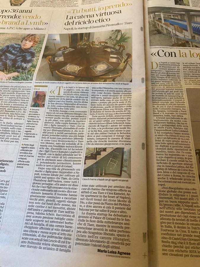 Casa Kamalei, Tra Plebiscito E Lungomare Appartement Napels Buitenkant foto